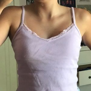 Brandy Melville light purple tank top